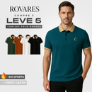 |Compre 3 Leve 5| - Camisa Polo Brooks em Tecido Ice Fresh