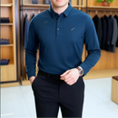 [Leve 4, Pague Só 2] Camisa Polo Masculina Ravelli Manga Longa em Poliéster com Forro Térmico Flanelado + BRINDES: 4 Cuecas, Relógio e Cinto