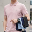 [Leve 6, Pague Só 3!] Polo Tucano Masculina em Seda Gelada e Poliéster de Alta Respirabilidade com Bordado Distintivo e Detalhes Litrados