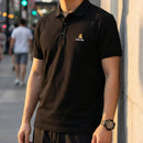 [Pague Só 3, Leve 5!] Polo Ursus Masculina em Malha Piquet (Algodão e Poliéster) com Acabamento Reforçado e Logo Bordado + 3 Bermudas e Relógio