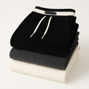 [Leve 3, Pague Só 2] Kit de 3 Calças Femininas Olina em Veludo (66% Rayon, 29% Nylon, 5% Elastano)